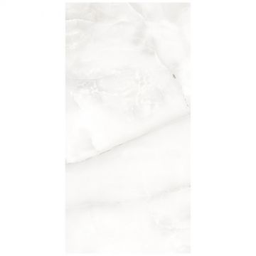 Керамогранит Аркана Керамика Floria 120х60 см 9 мм белый, серый глянцевый, Onyx Silver Polished, Arcana Ceramica