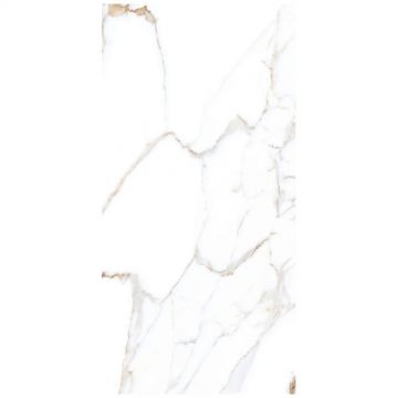 Керамогранит Аркана Керамика Alex 120х60 см 9 мм белый глянцевый, Calacatta Polished, Arcana Ceramica