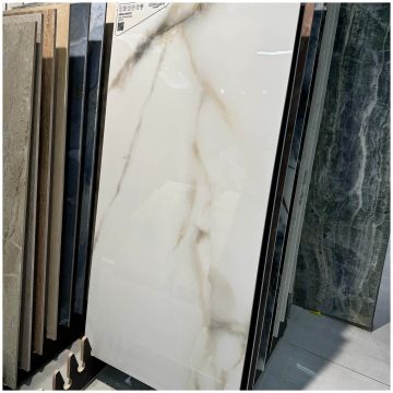 Керамогранит Аркана Керамика Hexa 120х60 см 9 мм белый глянцевый, White Polished, Arcana Ceramica