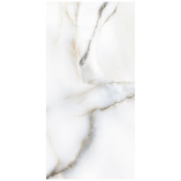 Керамогранит Аркана Керамика Hexa 120х60 см 9 мм белый глянцевый, White Polished, Arcana Ceramica