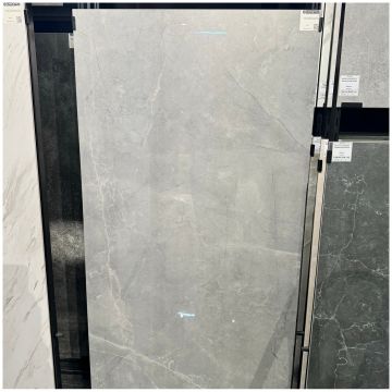 Керамогранит Аркана Керамика Loviza 160х80 см серый полированный, Polished 246636m, Arcana Ceramica
