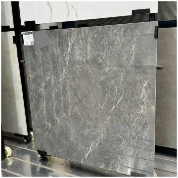 Керамогранит Аркана Керамика Unas 60х60 см серый полированный, Dark Polished 166519m, Arcana Ceramica