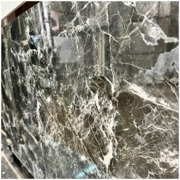 Керамогранит Аркана Керамика Lime Stone 120х60 см коричневый, серый полированный, Polished 176297m, Arcana Ceramica