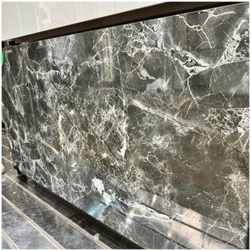 Керамогранит Аркана Керамика Lime Stone 120х60 см коричневый, серый полированный, Polished 176297m, Arcana Ceramica