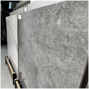Керамогранит Аркана Керамика Lagna Gray 60х60 см серый полированный, Polished, 166674, Arcana Ceramica