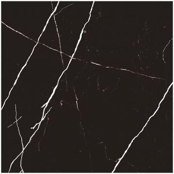 Керамогранит Аркана Керамика Rud 60х60 см черный, белый супер глянец, Black High Glos, Arcana Ceramica