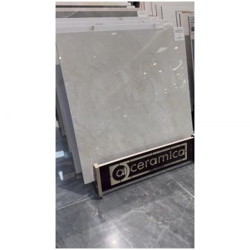 Керамогранит Аркана Керамика Alaska 60х60 см 7 мм кремовый глянцевый, Light Polished, Arcana Ceramica
