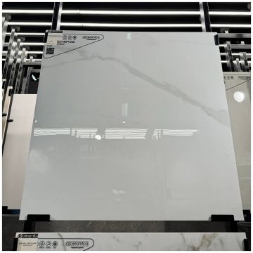 Керамогранит Аркана Керамика Neptune 60х60 см белый глянцевый, Statuario Polished, Arcana Ceramica