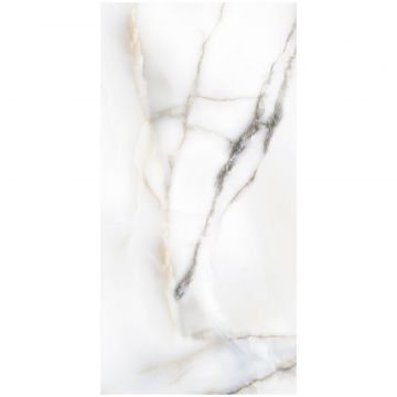 Керамогранит Аркана Керамика Hexa 120х60 см 7 мм белый глянцевый, White Polished, Arcana Ceramica
