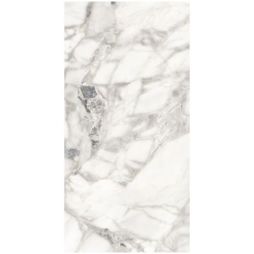Керамогранит Аркана Керамика Quartzite 120х60 см 7 мм белый, серый глянцевый, Turquise Polished, Arcana Ceramica