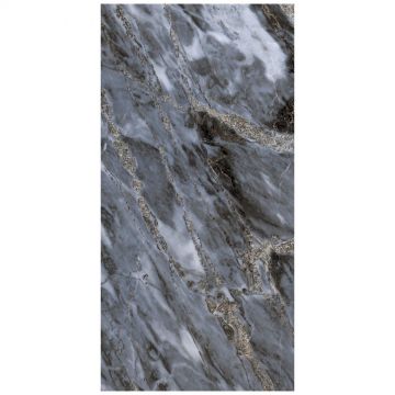 Керамогранит Аркана Керамика Almond Gris 120х60 см серый, черный глянцевый, Polished, Arcana Ceramica