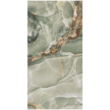 Керамогранит Аркана Керамика Onyx Olive 120х60 см зеленый супер глянец, High Glos, Arcana Ceramica