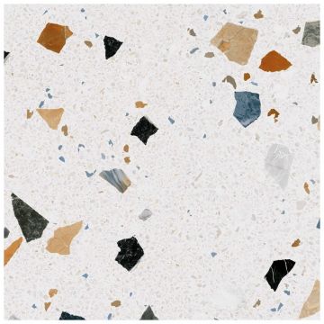Аркана Керамика Керамогранит Stracciatella-R Nacar 80х80 см бежевый терраццо, матовая ARC_STR_SN_, Stracciatella-R, Arcana Ceramica