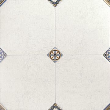 Керамогранит El Molino (Эль Молино) Manises Decor Blanco 58x58 см