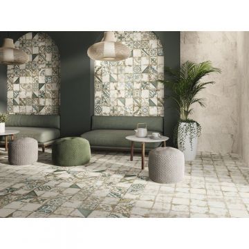 Керамогранит El Molino (Эль Молино) Memory Base Blanco 58x58 см