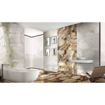 Керамогранит Brennero Ceramiche (Бреннеро Черамике) Grandiosa Ambra Lapp Rett 60x120