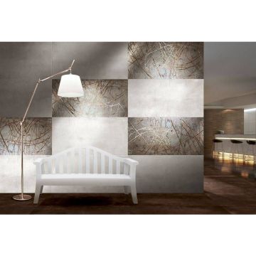 Керамогранит Brennero Ceramiche (Бреннеро Черамике) Mineral Iron Nat Rett 30х60 см