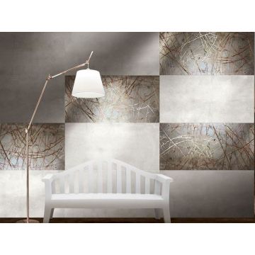 Керамогранит Brennero Ceramiche (Бреннеро Черамике) Mineral White Nat Rett 30х60 см