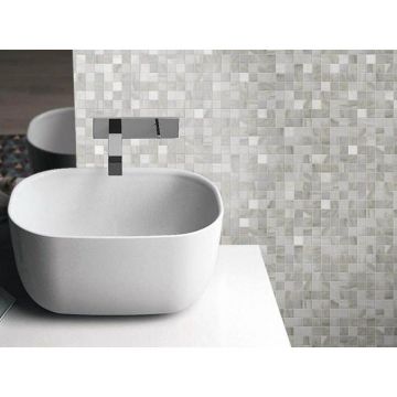 Мозаика Brennero Ceramiche (Бреннеро Черамике) Venus Grey лаппатированная 30х30 см (2,8х2,8)