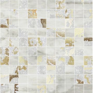 Мозаика Brennero Ceramiche (Бреннеро Черамике) MQSG Q. Solitaire Grey Mix 29,7х29,7 см (6шт в упаковке)