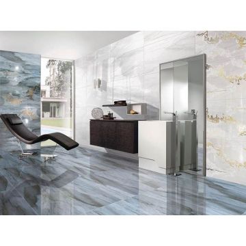Керамогранит Brennero Ceramiche (Бреннеро Черамике) Venus Blu лаппатированный ректификат 60x120 см