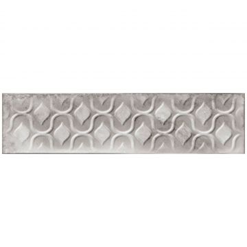Керамическая плитка Сифре Drop 75х30 см белый глянцевая CFR000010, Relieve Pearl Brillo, Cifre Ceramica