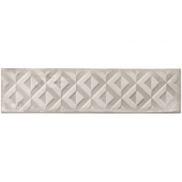 Керамическая плитка Сифре Drop 75х30 см белый глянцевая CFR000012, Relieve White Brillo, Cifre Ceramica