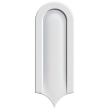 Керамическая плитка Сифре Gala 80х21,5 см белый глянцевая CFR000075, White Brillo, Cifre Ceramica