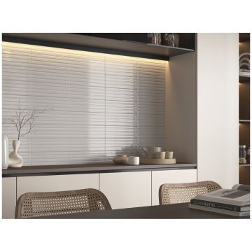 Керамическая плитка Сифре Gare 100х30,5 см белый глянцевая CFR000084, White Brillo, Cifre Ceramica
