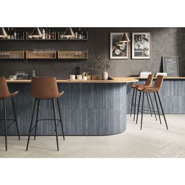 Керамогранит Elios (Элиос) Domus Ocean Blue Matt 4,8x45 см, 04E4560