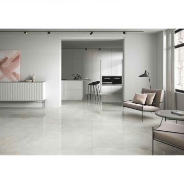 Керамогранит Azuvi (Азуви) Onyx White Polished 60х120 см