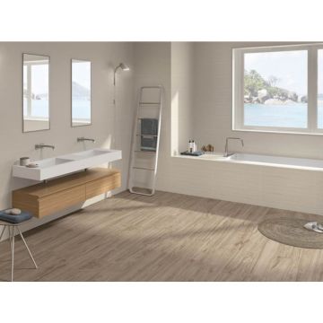 Керамическая плитка Azulev (Азулев) Rev. Clarity blanco matt slimrect new 60 25х65 см, ректификат (919106)