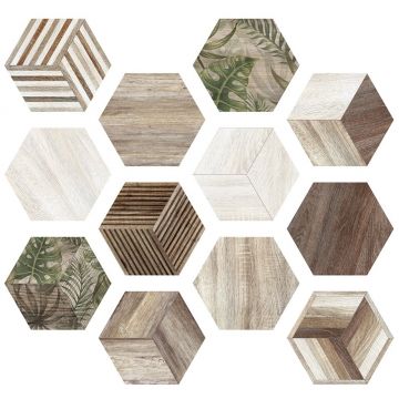 Керамогранит Итт Керамик Africa Hexa 26,7х23,2 см, Itt Ceramic