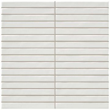 Декор ЛА Платера Kromo 35х35 см белый глянцевый, Pencil White, La Platera