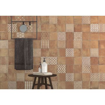 Керамогранит La Platera Kube quinta cotto-carrara 45x45 см