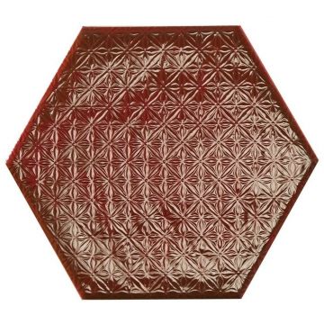 Декор Prissmacer (Приссмасер) Rain Bordeaux Mist 19,8х22,8 см (78803430)