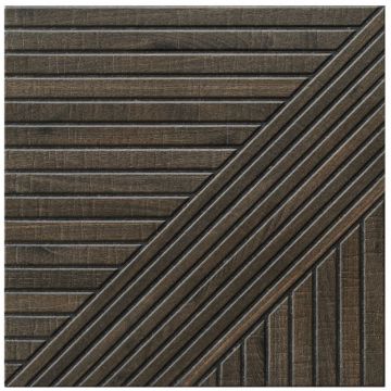 Керамогранит Реалонда Tangram 44,2х44,2 см коричневый матовая RLD000045, Wood Walnut, Realonda