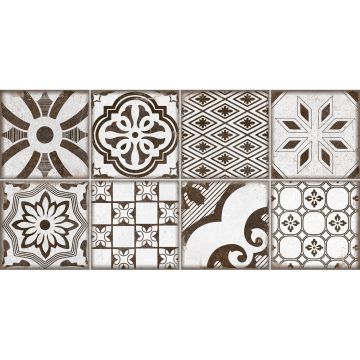 Плитка облицовочная Alma Ceramica (Альма Керамика) Boho рельефная 24,9х50 см TWU2550BOH17