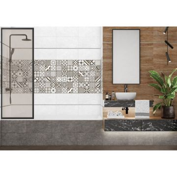 Плитка облицовочная Alma Ceramica (Альма Керамика) Boho рельефная 24,9х50 см TWU2550BOH17