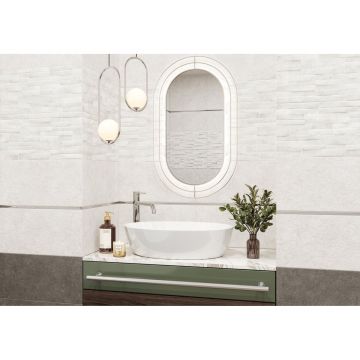 Плитка облицовочная Alma Ceramica (Альма Керамика) Discover рельефная 24,9х50 см TWU2550DCV04