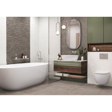 Плитка облицовочная Alma Ceramica (Альма Керамика) Discover рельефная 24,9х50 см TWU2550DCV24