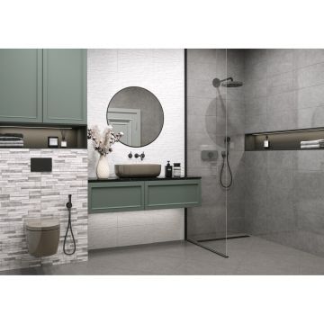 Плитка облицовочная Alma Ceramica (Альма Керамика) Discover рельефная 24,9х50 см TWU2550DCV40