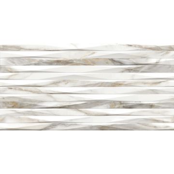 Плитка облицовочная Alma Ceramica (Альма Керамика) Euphoria рельефная 24,9х50 см TWU2550EPH24