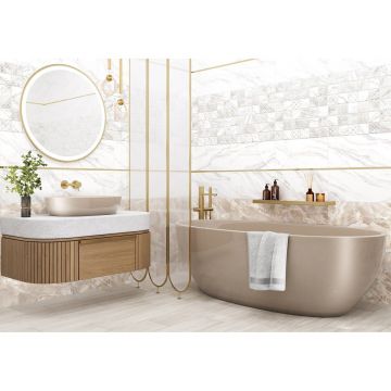 Плитка облицовочная Alma Ceramica (Альма Керамика) Fresco рельефная 24,9х50 см TWU2550FRC14