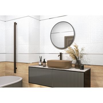 Плитка облицовочная Alma Ceramica (Альма Керамика) Miloni рельефная 24,9х50 см TWU2550MLN10