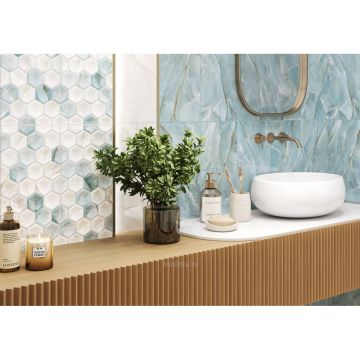 Плитка облицовочная Alma Ceramica (Альма Керамика) Maritime рельефная 24,9х50 см TWU2550MRM16