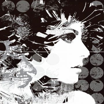 Панно Alma Ceramica (Алма Керамика) Diva из 2 плиток 49,8x50x0,75 см (4 комплекта в коробке), PWU09DIV2