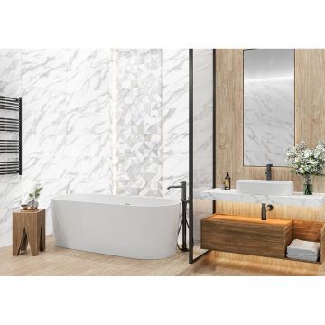 Плитка облицовочная Alma Ceramica (Алма Керамика) Iceberg глянцевая 30x90x1,05 см, TWU93IBR07R