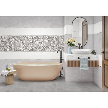 Плитка облицовочная Alma Ceramica (Алма Керамика) Velvet матовая 30x90x1,05 см, TWU93VLT17R