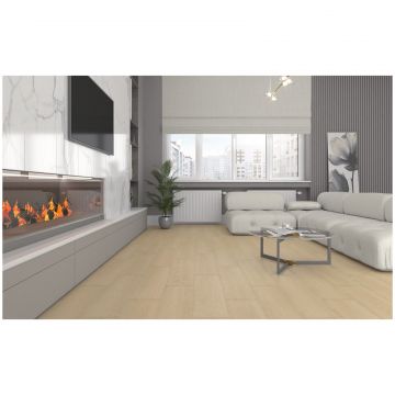 Базовая плита Лапарет Madera 79,8х19,6 см кремовый глазурованная, матовая, ректификат SG706190R, Мадера, Laparet